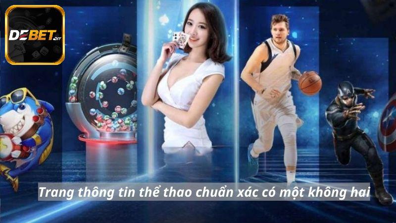 Trang thông tin thể thao chuẩn xác có một không hai